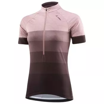 Велосипедный трикотаж Lffler Women's Bike Jersey Half Zip Lively Vent, цвет Dusty Rose