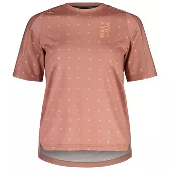 Велосипедный трикотаж Maloja Women's GrandvaliraM Multi, цвет Mauve Bubbledots