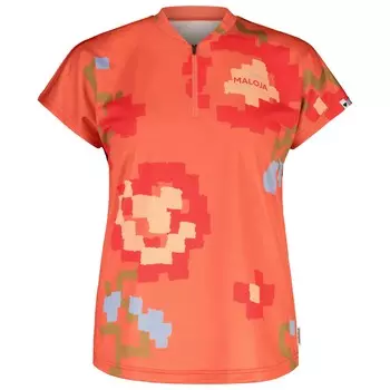 Велосипедный трикотаж Maloja Women's HocheiserM All Mountain 1/2, цвет Cranberry