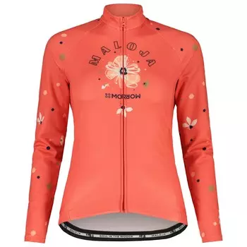Велосипедный трикотаж Maloja Women's TennoM 1/1, цвет Cranberry