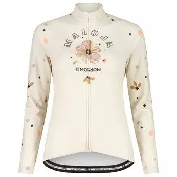Велосипедный трикотаж Maloja Women's TennoM 1/1, цвет Glacier Milk