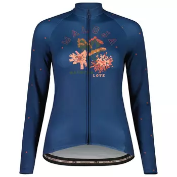 Велосипедный трикотаж Maloja Women's VanilM 1/1, цвет Midnight