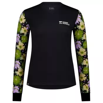 Велосипедный трикотаж Mons Royale Redwood Enduro VLS, цвет Alpine Bloom/Black