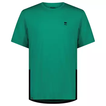 Велосипедный трикотаж Mons Royale Tarn Merino Shift T Shirt, цвет Pop Green/Black
