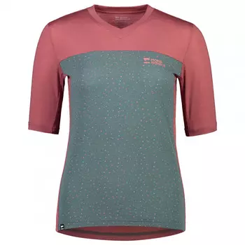Велосипедный трикотаж Mons Royale Women's Redwood Enduro VT, цвет Terracotta/Terrazzo