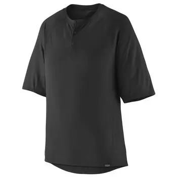 Велосипедный трикотаж Patagonia Cap Cool Trail Bike Henley, черный