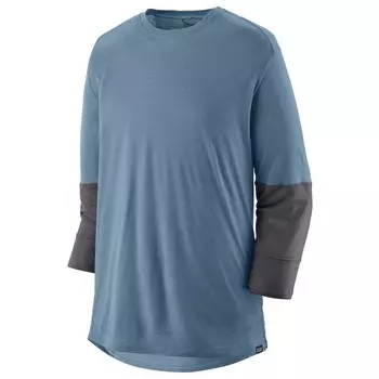 Велосипедный трикотаж Patagonia Merino 3/4 Sleeve Bike Jersey, цвет Utility Blue
