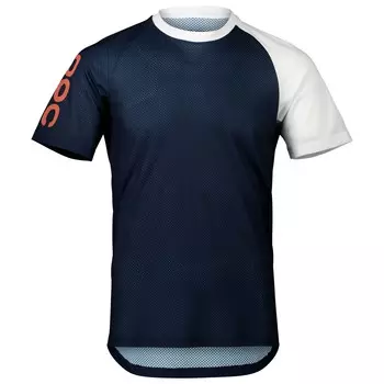 Велосипедный трикотаж Poc MTB Pure Tee, цвет Turmaline Navy/Hydrogen White