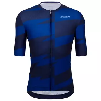 Велосипедный трикотаж Santini Furia Smart S/S, цвет Blu Nautica