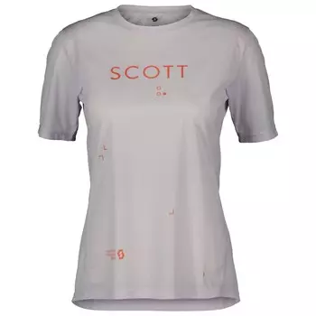 Велосипедный трикотаж Scott Women's Trail Flow S/S, цвет Misty Purple/Vivid Purple