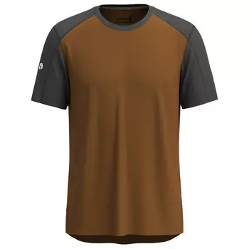 Велосипедный трикотаж Smartwool Ultralite Mountain Bike Short Sleeve Tee, цвет Fox Brown/Charcoal