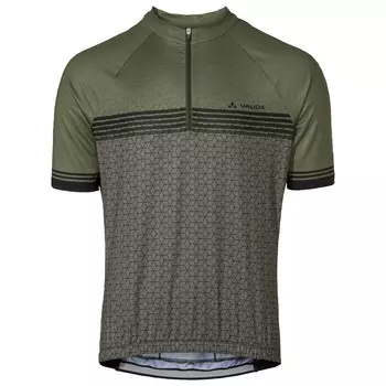 Велосипедный трикотаж Vaude Posta Half Zip Tricot II, цвет Cedar Wood