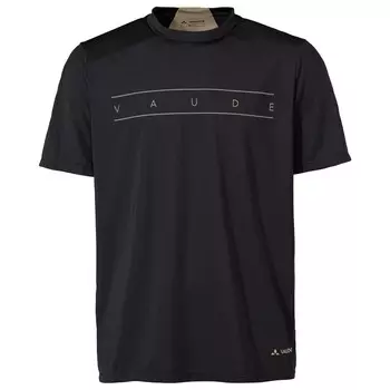 Велосипедный трикотаж Vaude Qimsa Logo Shirt, черный