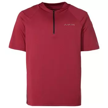 Велосипедный трикотаж Vaude Tremalzo Q Zip Shirt, цвет Carmine