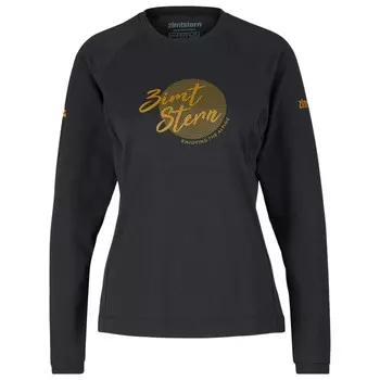 Велосипедный трикотаж Zimtstern Women's Spunz Shirt L/S, цвет Pirate Black