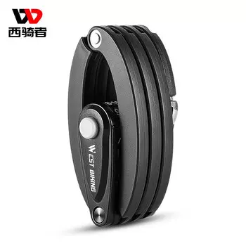 Велосипедный замок West Biking складной