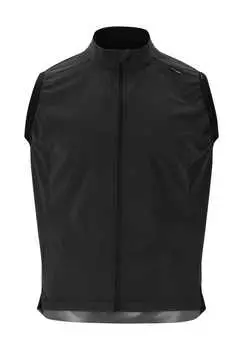 Велосипедный жилет Bike elite x1 с защитой от ветра и светоотражающими полосами Elite Lab, черный