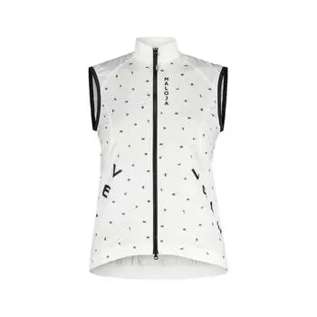 Веложилет MALOJA - унисекс - VeldaM., натуральный белый