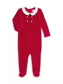 Велюровая футболка для маленьких мальчиков Polo Ralph Lauren, красный