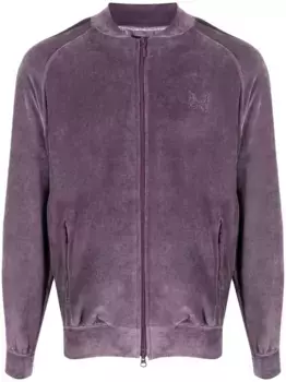 Велюровая куртка Needles, фиолетовый