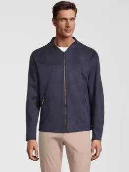 Велюровая куртка Steffen Klein, синий