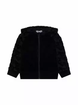 Велюровая спортивная кофта EMPORIO ARMANI