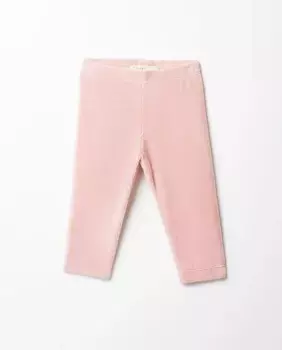 Велюровые леггинсы Sfera, розовый