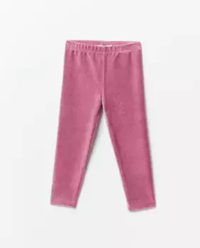 Велюровые леггинсы Sfera, розовый