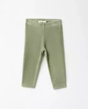 Велюровые леггинсы Sfera, темно-зеленый