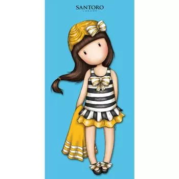 Велюровые шторы на люверсах 140х160 см 2 шт. Горчично-желтые шторы с отделкой Arle-Living, синий