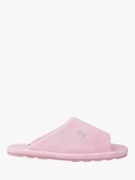Велюровые тапочки vivien Juicy Couture, розовый