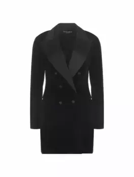 Велюровый жакет Turlington Dolce&Gabbana, черный