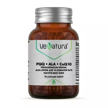Venatura PQQ + ALA + CoQ10 30 капсул