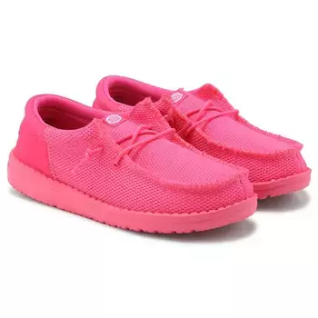 Венди слипоны туфелька маленький/большой ребенок Heydude, розовый