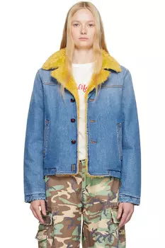 Венецианская джинсовая куртка Erl, синий