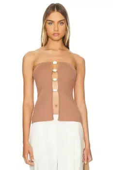 Венецианский топ Lovers And Friends, коричневый