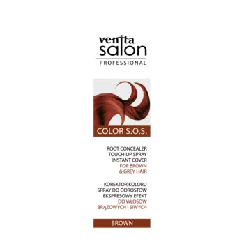 Venita Salon корректор для ретуши коричневого и седого отростка, 75 мл