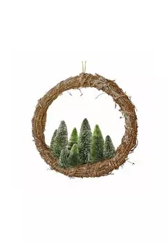 Венок Westerly коричневый/зеленый Loberon, braun/ grn