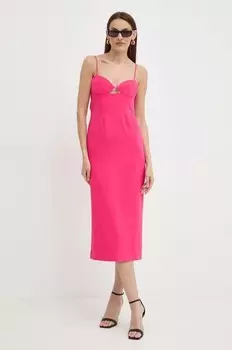 Венское платье Bardot, розовый