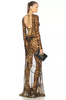 Венское платье retrofete, цвет Vintage Mixed Animal