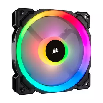 Вентилятор для корпуса Corsair LL120, 120 мм, черный, 1 шт
