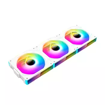 Вентилятор для корпуса Jungle Leopard Star Stone V1, 120 мм, 3 шт., белый