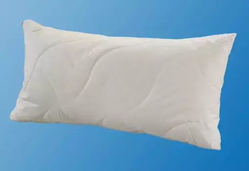 Вентилятор. Комфортная подушка из натурального волокна "TENCEL/лен", (1 шт.), натуральная, охлаждающая среда для сна F.a.n. Schlafkomfort 40х80 см, цвет creme