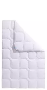 Вентилятор. Комфортное спальное одеяло из синтетического волокна "Sanamed 95", теплое (1 шт.), устойчивое к кипячению и прочное F.a.n. Schlafkomfort 135х200 см, белый