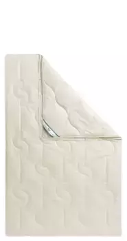 Вентилятор. Комфортный сон одеяло из натурального волоса "Wool Anti Mite" F.a.n. Schlafkomfort 135х200 см, белый