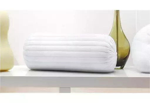 Вентилятор. Комфортный валик для сна, валик для шеи для расслабленной поддержки F.a.n. Schlafkomfort 16 см, белый