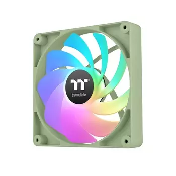 Вентилятор Thermaltake CT140 Reverse ARGB, 2 шт, зеленый