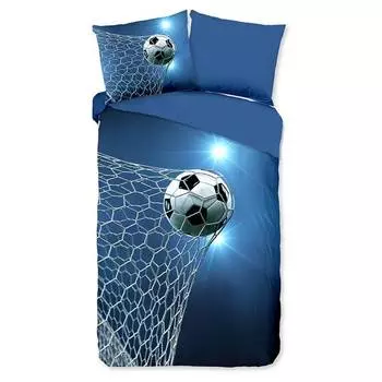 Вентиляторы для постельного белья из микрофибры Pure, синий