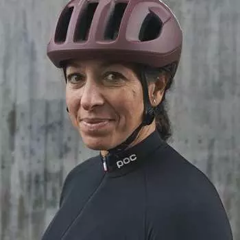 Вентральный шлем Мипса POC, цвет Garnet Red Matte