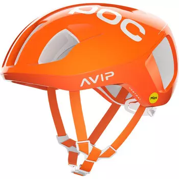 Вентральный велосипедный шлем MIPS POC, цвет Fluorescent Orange Avip